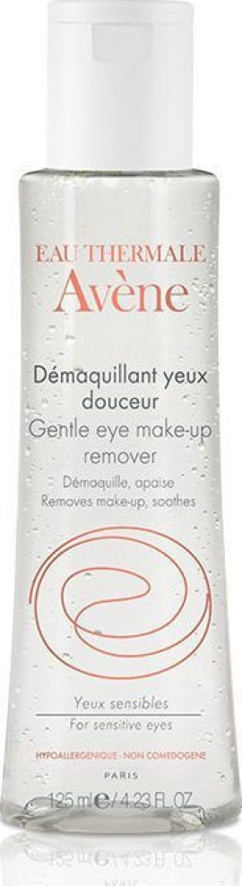 Avene Gel Ντεμακιγιάζ Demaquillant Douceur Yeux για Ευαίσθητες Επιδερμίδες 125ml