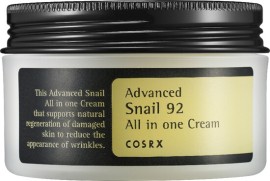 Cosrx Advanced Snail 92 All in One 24ωρη Ενυδατική & Αναπλαστική Κρέμα Προσώπου με Έκκριμα Σαλιγκαριού 100ml