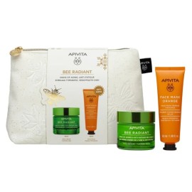 Apivita XMAS PROMO 2025 Signs of Aging με Bee Radiant Κρέμα Λάμψης Πλούσιας Υφής 50ml & ΔΩΡΟ Μάσκα Λάμψης Προσώπου με Πορτοκάλι 50ml