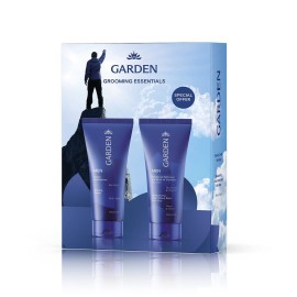 Garden PROMO 2025 Grooming Essentials Ανδρικό Σετ Περιποίησης με Κρέμα Ξυρίσματος 100ml & After Shave Balm Ενυδατικό Βάλσαμο Για Μετά Το Ξύρισμα 100ml 2τμχ