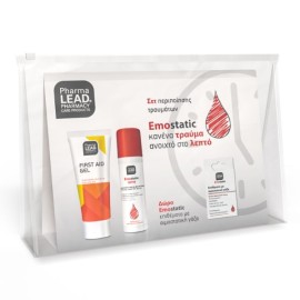 Pharmalead PROMO Σετ Πρώτων Βοηθειών με First Aid Gel 50ml, Emostatic Spray 60ml & ΔΩΡΟ Emostatic Strips 