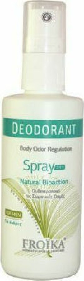 Froika Deodorant Spray 24h Men Ανδρικό Αποσμητικό 24ωρης Προστασίας 60ml