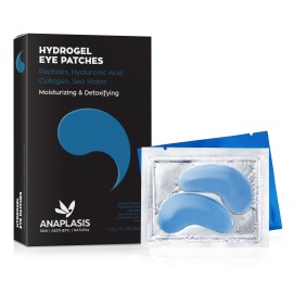 Anaplasis Blue Patch Μάσκα Ματιών για Ενυδάτωση και Αποτοξίνωση 8τμχ