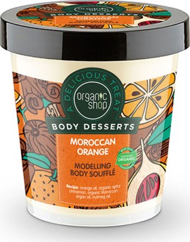 Natura Siberica Organic Shop Body Desserts Κρέμα για Αδυνάτισμα και την Κυτταρίτιδα Σώματος Moroccan Orange 450ml