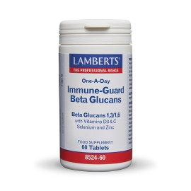 Lamberts Beta Glucan Complex 250mg, Πολυβιταμινούχο Συμπλήρωμα με Σύμπλεγμα β- Γλυκανών 60tabs