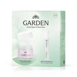 GARDEN PROMO Fresh Eyes 7 Face Duo с крем против бръчки с хиалуронова киселина 50 мл + рол-он гел за очи с екстракт от краставица 20 мл