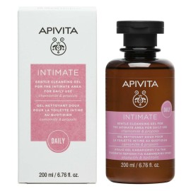 Apivita Intimate Daily pH5 Gel Καθαρισμού για την Ευαίσθητη Περιοχή με Χαμομήλι & Πρόπολη 200ml