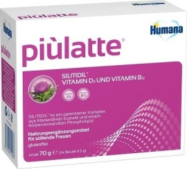 Humana Piulatte Συμπλήρωμα Διατροφής για Θηλάζουσες Γυναίκες 70gr