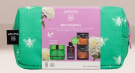 Apivita PROMO 2024 με Bee Radiant Κρέμα-Gel για Σημάδια Γήρανσης Ελαφριάς Υφής, 50ml & ΔΩΡΟ Αφρός Καθαρισμού για Πρόσωπο & Μάτια με Ελιά, Λεβάντα & Πρόπολη, 75ml & Μάσκα Προσώπου Πορτοκάλι για Λάμψη, 2x8ml