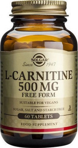 Solgar L-Carnitine Καρνιτίνη 500mg 60tabs
