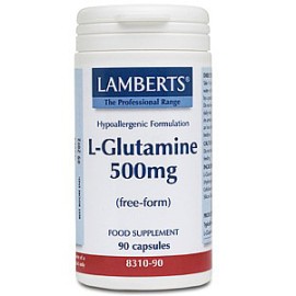 Lamberts L-Glutamine 500mg 90caps