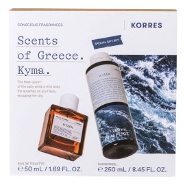 Korres Promo 2024 Scents of Greece Kyma με Eau de Toilette Άρωμα 50ml & Shower Gel Αφρόλουτρο 250ml