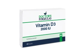 Витамин D3 на Doctors Formulas 2000 IU 60 капсули