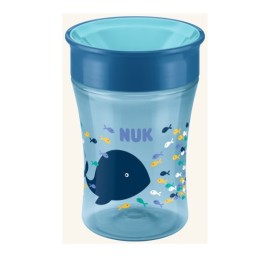 Nuk Magic Cup Learner Μπλε, 8M+ 250ml Με Καινοτόμο Χείλος 10.255.248