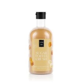 Гел за вана и душ Lavish Care Sugar Toffee Crush с аромат на карамел и масло 500 мл