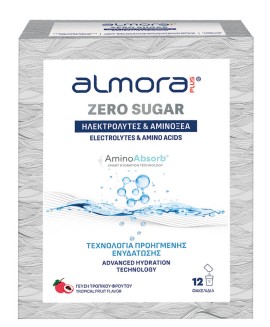 Almora Plus Zero Sugar Amino Absorb Ηλεκτρολύτες χωρίς Ζάχαρη 12 Φακελίδια