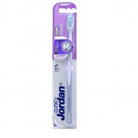 JORDAN Clinic Gum Protector Soft Toothbrush Οδοντόβουρτσα Μαλακή, Λιλά 1τμχ