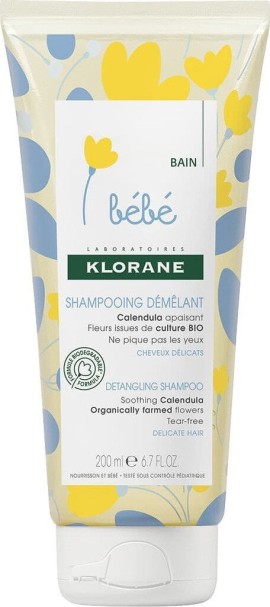 Klorane Bebe Detangling Shampoo 200ml