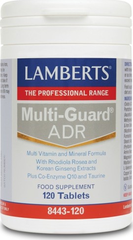 Lamberts Multi-Guard ADR Ενισχυμένη Πολυβιταμινούχος Φόρμουλα 120tabs