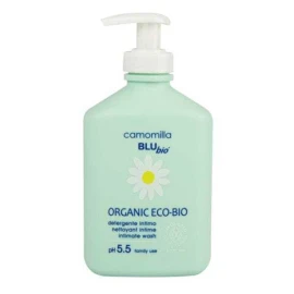 Camomilla Blu Organic Eco-Bio Почистващ флуид с лайка и алое вера с pH 5.5 300 мл