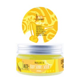 ALOE+COLORS Margarita Sorbet Scrub για το σώμα 200ml