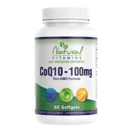 Натурални витамини CoQ10 100 мг 60 капсули