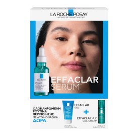 La Roche-Posay PROMO 2026 Effaclar Ρουτίνα με Serum Κατά των Ατελειών 30ml + ΔΩΡΟ Effaclar Gel 50ml + Effaclar A.Z Gel-Cream 3ml