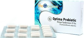 Viogenesis Optima Probiotic Μείγμα 22δις Προβιοτικών 30caps