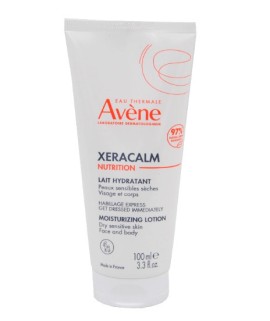 Avene Xeracalm Nutrition Ενυδατική Lotion Προσώπου - Σώματος για Ευαίσθητες Επιδερμίδες 100ml