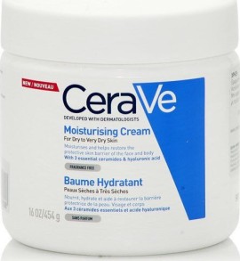 CeraVe Moisturising Cream For Dry To Very Dry Skin 454gr