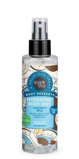 Natura Siberica Body Desserts Coconut Milk Body Mist 200ml