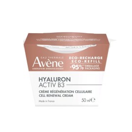 Eau Thermale Avène Hyaluron Activ B3 Refill 24ωρη Αντιγηραντική, Αναπλαστική Κρέμα Προσώπου με Υαλουρονικό Οξύ & Νιασιναμίδη, Ανταλλακτικό 50ml