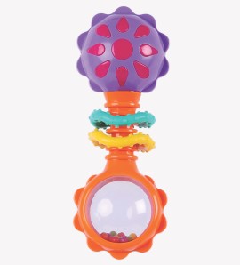 Playgro Дрънкалка с щанга за въртене за деца над 3 месеца 1 бр.