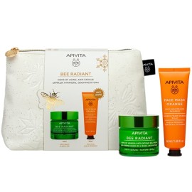 Apivita XMAS PROMO 2025 SIgns of Aging με Bee Radiant Κρέμα Λάμψης Ελαφριάς Υφής 50ml & ΔΩΡΟ Μάσκα Λάμψης Προσώπου με Πορτοκάλι 50ml