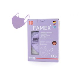 Famex Mask Παιδικές Μάσκες Προστασίας XXS Λιλά FFP2 NR 10τμχ
