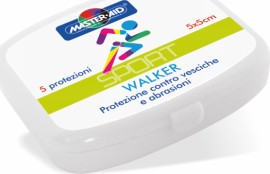 Master Aid Sport Walker Προστατευτικά Επιθέματα για Φουσκάλες στη Φτέρνα 5τμχ