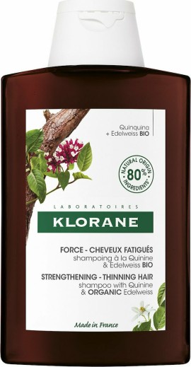 Klorane Quinine Strength Thinning Hair Loss Σαμπουάν κατά της Τριχόπτωσης με Κινίνη 100ml