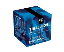 AgPharm PROMO Trialuronic 24hours Cream 24ωρη Κρέμα για Πρόσωπο & Λαιμό 50ml & ΔΩΡΟ Hyaluronic Serum Ενυδατικός Ορός 5x2ml