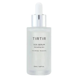 Tirtir SOS Serum Освежаващ серум за лице против стареене с Centella Asiatica и хиалуронова киселина 50 мл