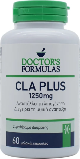 Докторски формули CLA Plus 1250 мг 60 капсули