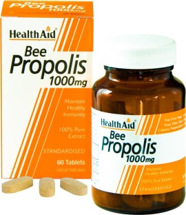 Health Aid Bee Propolis 1000mg 60tabs