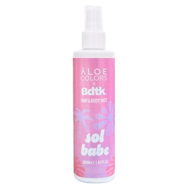 Aloe Colors X Bdtk Hair & Body Mist Sol Babe για Σώμα - Μαλλιά με Άρωμα Βανίλια 200ml