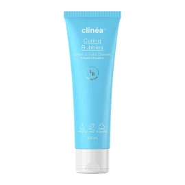Кремообразна почистваща пяна за лице Clinea Caring Bubbles 150 мл