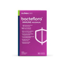 Bacteflora Immune Maximum με Προβιοτικά και Πρεβιοτικά 30 φυτικές κάψουλες