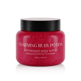 Lavish Care Body Scrub Charming Ruby Potion Antioxidant Απολεπιστικό Σώματος με άρωμα Ρόδι 250ml