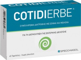 Specchiasol Cotidierbe για την Καταπολέμηση της Δυσκοιλιότητας 45tabs