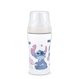 Nuk Perfect Match Πλαστικό Μπιμπερό Stitch με Θηλή Σιλικόνης 3m+ 260ml 10.216.366 1τμχ