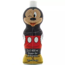 Air-Val Mickey Βιολογικό Παιδικό Αφρόλουτρο & Σαμπουάν σε Μορφή Gel 400ml