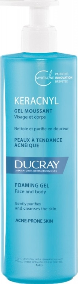 Ducray Keracnyl Foaming Gel Pump 400ml