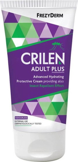 Frezyderm Crilen Adult Plus Ενυσχυμένο Εντομοαπωθητικό και Ενυδατικό Γαλάκτωμα 125ml
